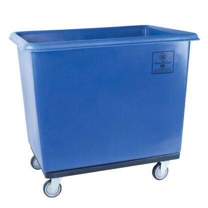 Picture of Basket Truck 400 lbs. Weight Capacity Tubular Steel 5 Inch Clean Wheel System™ Casters412SOC/BL