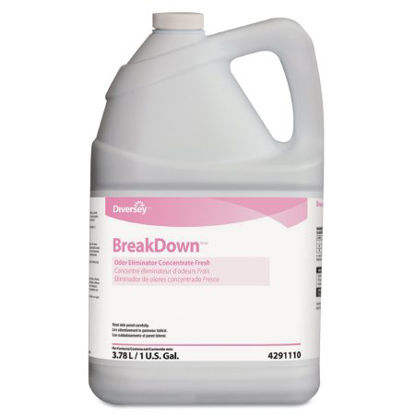 Picture of Deodorizer Diversey™ BreakDown™ Liquid Concentrate 1 gal. Jug Fresh ScentDVO94291110