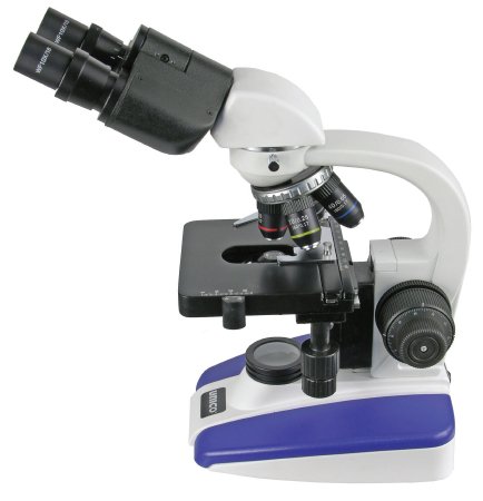Picture of M280 Series Basic Laboratory Microscope Binocular Head 4X / 10X / 40X / 100X (Oil) Mechanical StageM280