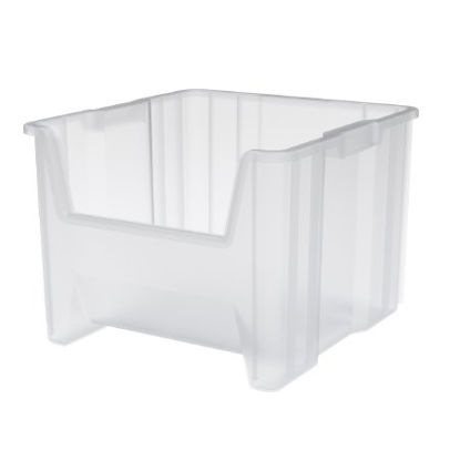 Picture of Storage Bin Stak-N-Store Clear Industrial Grade Polymers 12-1/2 X 16-1/2 X 17-1/2 Inch13018SCLAR
