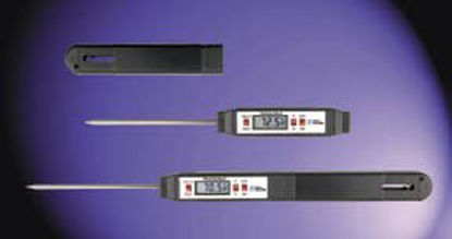 Picture of Digital Laboratory Thermometer Fisherbrand™ Traceable® Fahrenheit / Celsius -58° to +302°F (-50° to +150°C) Stainless Steel Probe Battery Operated1464812