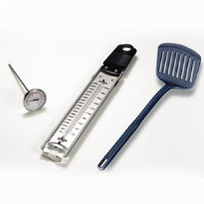 Picture of Thermometer Fahrenheit / Celsius 60° to 400°F (20° to 200°C) Total Immersion Free-standing Does Not Require PowerA44010