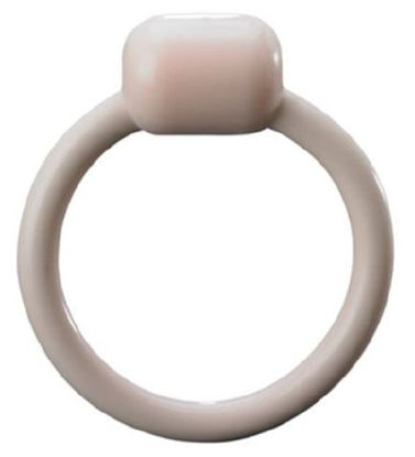 Picture of Pessary Milex® Incontinence Ring / Flexible Size 0 Silicone / MetalMXPCON00