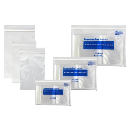 Picture of BAG, ZIPLOCK PLAS CLR 2ML 14"X20" (100/PK 5PK/CS)MGZ2P1420