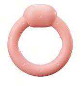 Picture of Pessary Milex® Ring with Knob / Folding Size 4 Silicone / MetalMXKPERK4