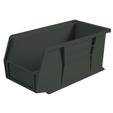 Picture of Storage Bin HCL Super Tough Black Industrial Grade Polymers 5 X 5-1/2 X 10-7/8 Inch1410K