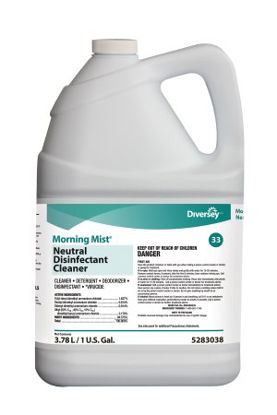 Picture of Diversey™ Morning Mist® Surface Disinfectant Cleaner Alcohol Based Liquid 1 gal. Jug Fresh Scent NonSterileDVO5283038