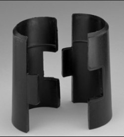 Picture of Replacement Shelf Wedge MetroMAx i™ Black, Plastic9985