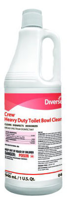 Picture of Diversey™ Crew® Toilet Bowl Cleaner Acid Based Liquid 32 oz. Bottle Mint Scent NonSterileDVO04560