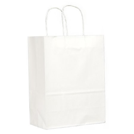 Picture of BAG, SHOPPING W/HNDL 10X5X13 WHT (250/CS) SALFLD84641