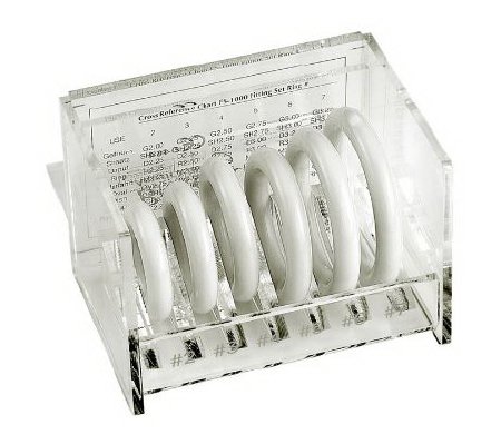 Picture of Pessary Fitting Set MedGyn Ring Set of 6 Size 2 to 7 Silicone051000