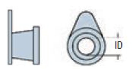 Picture of Ear Ventilation Tube Collar Bobbin® Bobbin 1.14 mm Inner Diameter Fluoroplastic145289