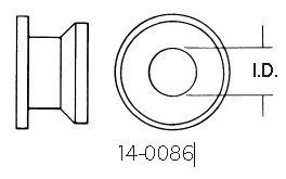 Picture of Pediatric Ventilation Tube Rock Bobbin 1.02 mm Inner Diameter Fluoroplastic140086