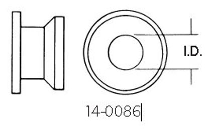 Picture of Pediatric Ventilation Tube Rock Bobbin 1.02 mm Inner Diameter Fluoroplastic140086