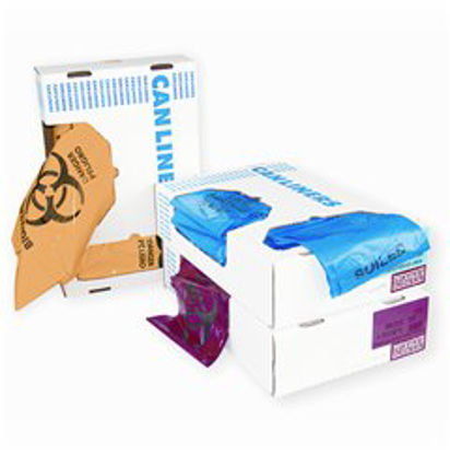 Picture of Infectious Waste Bag 40 - 45 gal. Red Bag Polyethylene 40 X 46 InchHERA8046ZR