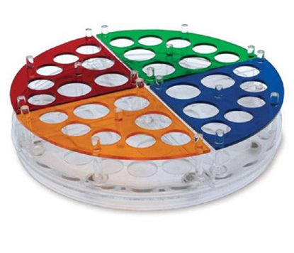 Picture of Vial Rack Assorted Colors 2 X 10 Inch3159