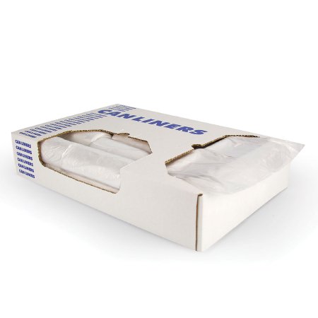 Picture of Trash Bag Heritage 56 gal. Natural HDPE 22 Mic. 43 X 48 Inch Performance Bottom Seal Coreless RollHERZ8648UNR01