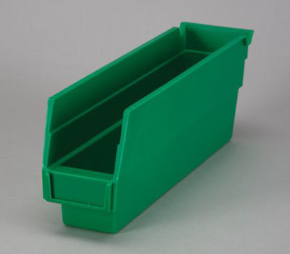 Picture of Shelf Bin Health Care Logistics® Blue Industrial Grade Polymers 2-3/4 X 4 X 11-5/8 Inch1435B