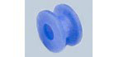 Picture of Ear Ventilation Tube Reuter Reuter Bobbin 2.59 mm Polyethylene White SterileVT-1207-01