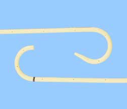 Picture of Ureteral Stent Uro-Guide™ Double-J® Open Tip 6 Fr. 28 cm Silicone5496028