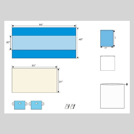 Picture of TURNOVER KIT, ROOM SURGIFLIP PREMIUM (16/CS)6200-110