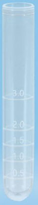 Picture of Centrifuge Tube Round Bottom Plain 13 X 75 mm 5 mL Without Color Coding Without Closure Polypropylene Tube55.525.060