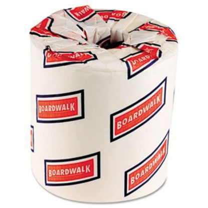 Picture of Toilet Tissue Boardwalk® White 2-Ply Standard Size Cored Roll 500 Sheets 4-1/2 X 4-1/2 InchBWK6155B