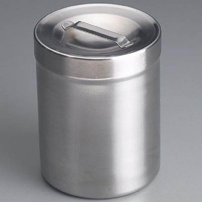 Picture of Sundry Jar Stainless Steel Stainless Steel 1/2 Quart 2-1/4 X 4-1/8 Inch10-1523