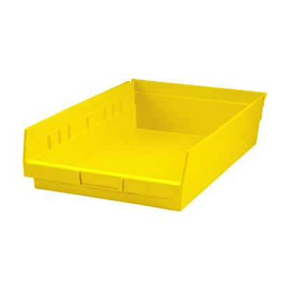 Picture of Shelf Bin Health Care Logistics® Yellow Industrial Grade Polymers 4 X 11-1/8 X 17-7/8 Inch1456Y