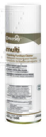 Picture of Diversey™ multi™ Surface Cleaner Oil Based Foaming 15 oz. Can Lemon Scent NonSterileDVO904390