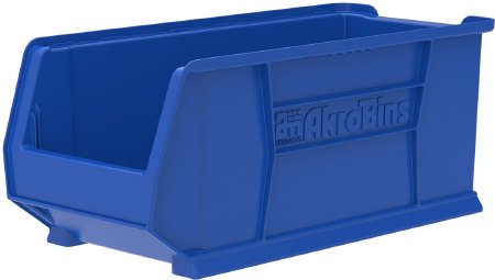 Picture of Storage Bin Super-Size AkroBins® Blue Industrial Grade Polymers 10 X 11 X 23-7/8 Inch30287BLUE