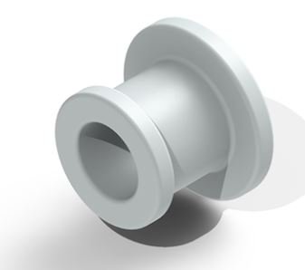 Picture of Ear Ventilation Tube Mini Tef 0.89 mm Fluoroplastic White SterileVT-1602-50