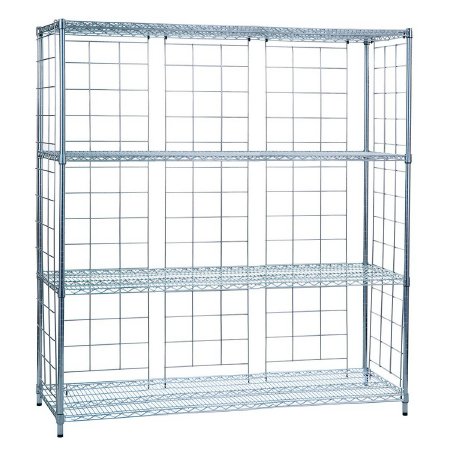 Picture of Cart Enclosure Panel Chrome Plated, 25 lbs. Product WeightLC2460-KIT