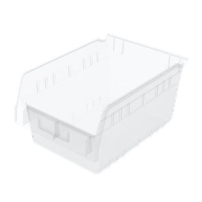 Picture of Storage Bin ShelfMax® Clear Industrial Grade Polymers 6 X 8-3/8 X 17-7/8 Inch30080SCLAR