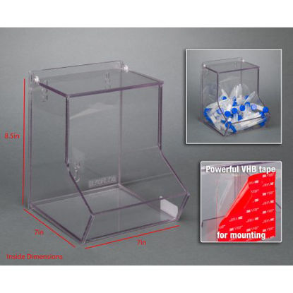 Picture of BIN, BULK W/LID VHB TAPE SMBLKBNLIDS-T