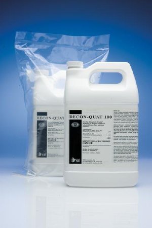 Picture of DECON-QUAT® 100 Surface Disinfectant Cleaner Quaternary Based Liquid Concentrate 1 gal. Jug Benzaldehyde Scent NonSterile19546850