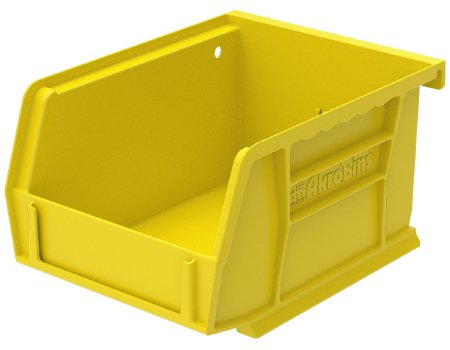 Picture of Storage Bin AkroBins® Yellow Industrial Grade Polymers 3 X 4-1/8 X 5-3/8 Inch30210YELLO