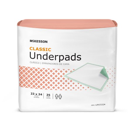 Picture of Underpad McKesson Classic Plus 23 X 24 Inch Disposable Fluff / Polymer Light AbsorbencyUPLT2324