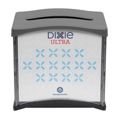 Picture of Napkin Dispenser Dixie Ultra® Black Manual Pull 275 Napkins Table Top54527A