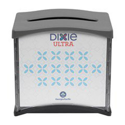 Picture of Napkin Dispenser Dixie Ultra® Black Manual Pull 275 Napkins Table Top54527A
