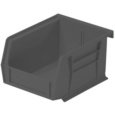 Picture of Storage Bin HCL Super Tough Black Industrial Grade Polymers 3 X 4-1/8 X 5-3/8 Inch1400K