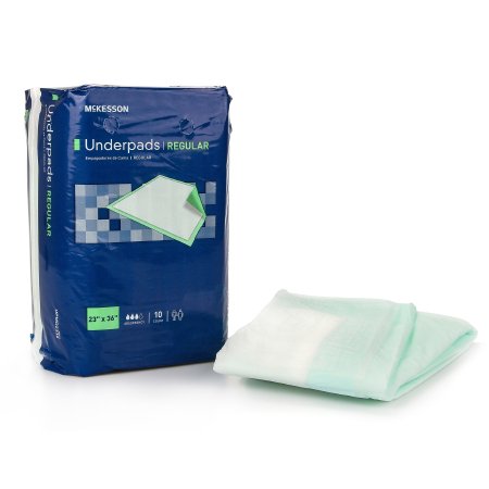 Picture of Underpad McKesson 23 X 36 Inch Disposable Fluff / Polymer Moderate AbsorbencyUPMD2336V120