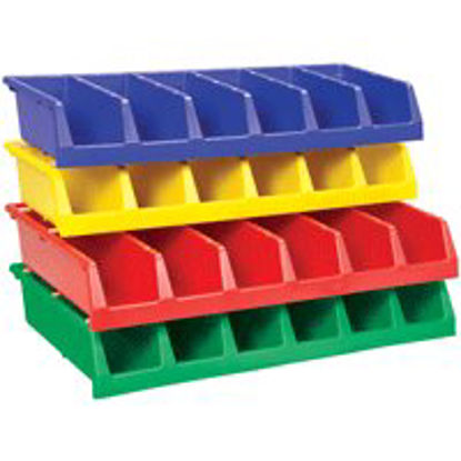 Picture of Storage Bin System Bins™ Blue Industrial Grade Polymers 5 X 12 X 33 Inch30312BLUE