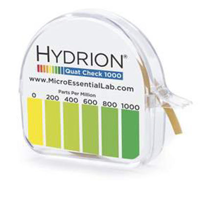 Picture of Quaternary Check Test Paper Hydrion® Quat Check 1000 15 Foot Roll, 150 Tests per Roll15420130