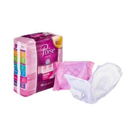 Picture of Bladder Control Pad Poise® 3 X 11 Inch Length Heavy Absorbency Absorb-Loc® Core Regular Adult Female Disposable19568