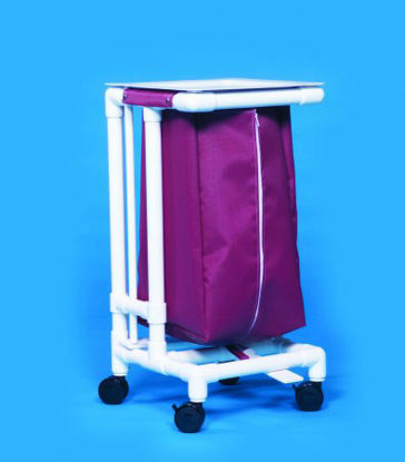 Picture of Single Hamper with Bag Classic 4 Casters 39 gal.LH-21-ZF MESH