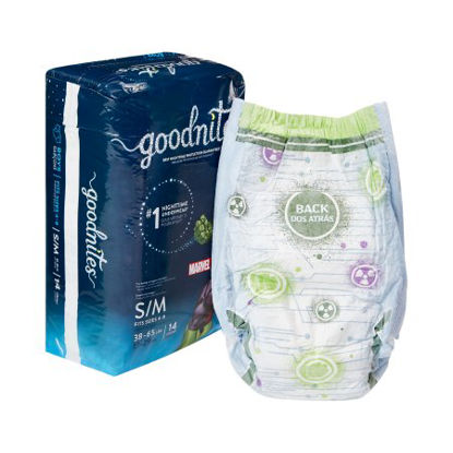 Picture of Male Youth Absorbent Underwear GoodNites® Pull On with Tear Away Seams Small / Medium Disposable Heavy Absorbency41313