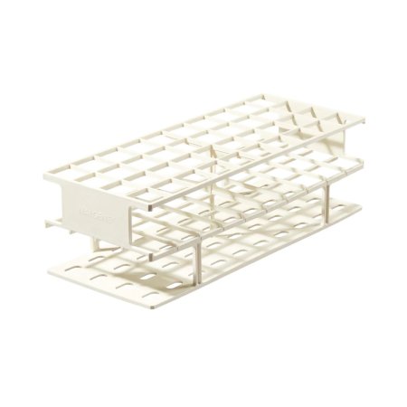 Picture of Centrifuge Tube / Test Tube Test Tube Rack Nalgene™ Unwire™ 40 Place 25 mm Tube Size White 3-2/3 X 4-3/4 X 11-3/4 Inch5970-0025