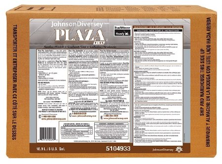 Picture of Floor Finish Diversey™ Plaza™ Liquid 5 gal. Box Ammonia ScentDVS5104933