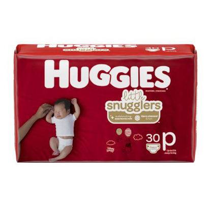 Picture of Unisex Baby Diaper Huggies® Little Snugglers Preemie Disposable Heavy Absorbency67330